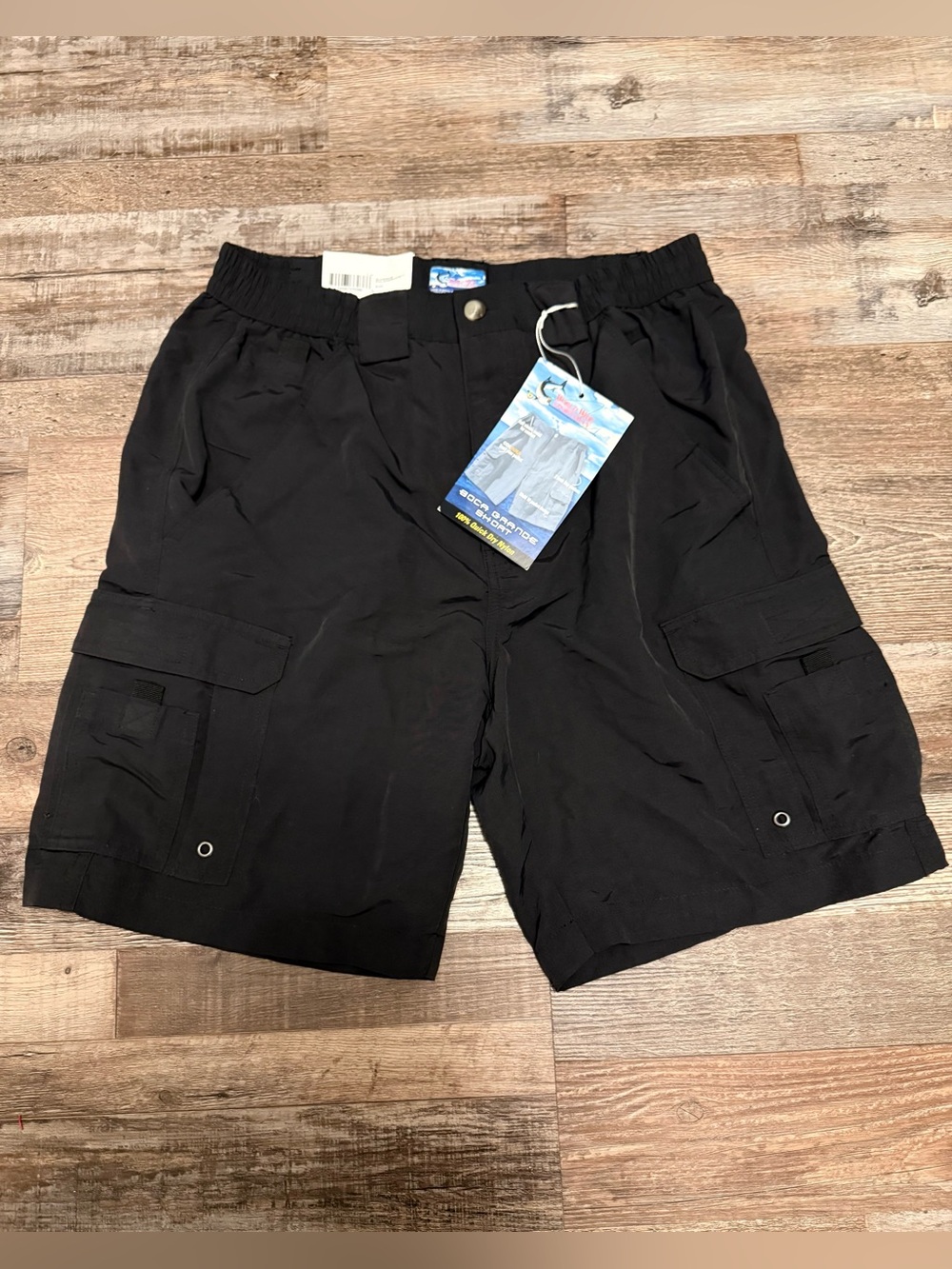 Bass Pro Shops Black Men's Cargo Shorts Size 32 NWT